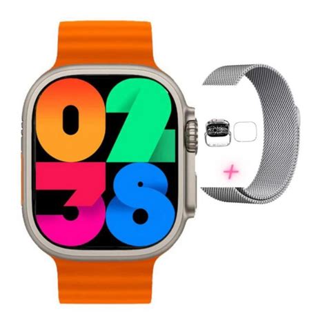 Smartwatch W69 Ultra Tela Amoled Serie 9 Original Lançamento 2024 C nf