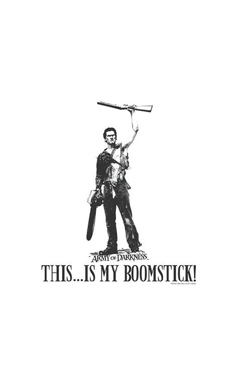 Army Of Darkness Boomstick Digital Art By Brand A Pixels