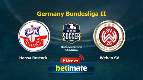 Hansa Rostock Vs Wehen SV Live Commentary Result 04 05 2024 Germany