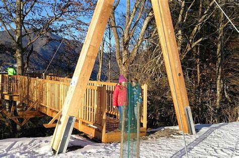 Brandenberg Dorfrunde Zur Aussichtsplattform Alpbachtal