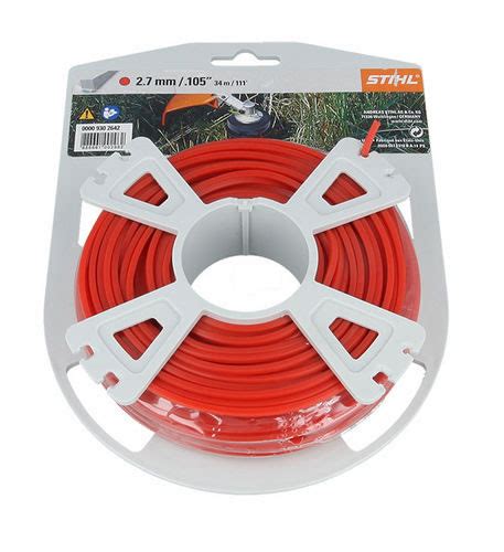 STIHL Square Mowing Line 2 7 Mm X 68 0 M Garden Machinery Direct