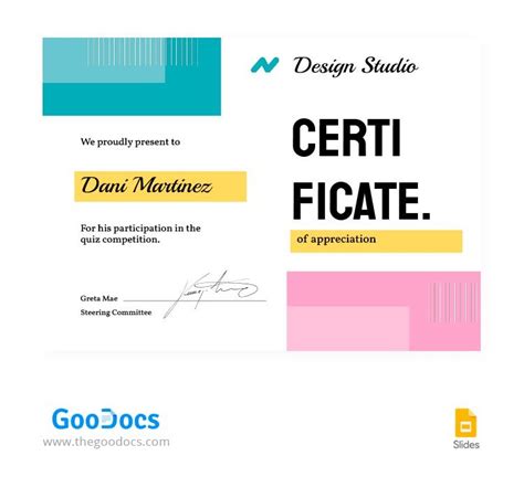 Dani Martinez, Docs Templates, Google Docs, Certificate Templates, Free Coloring, Personal ...