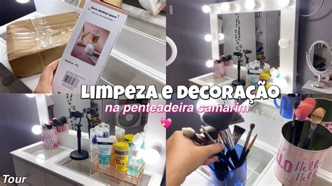 Decorando E Organizando A Minha Penteadeira Camarim Tour Completo