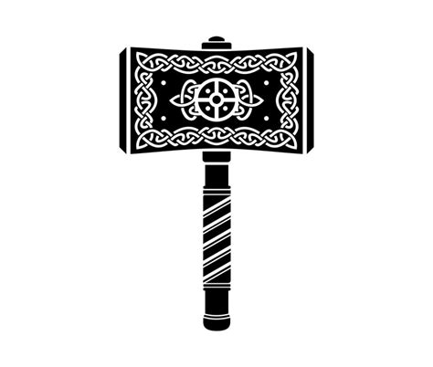 Thor Hammer Svg Norse Svg Viking Svg Norse Mythology Png Etsy Israel