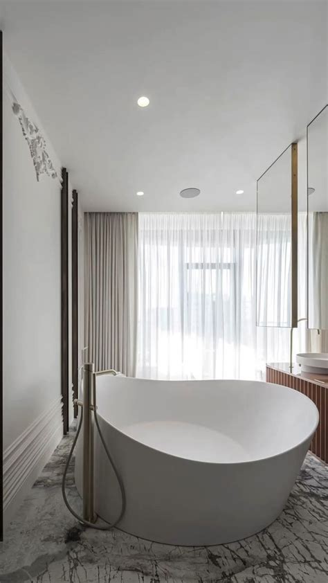 Contemporary Bathroom with Elegant Marble Design