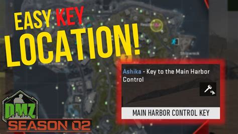 Main Harbor Control Key Location Guide Call Of Duty Warzone Dmz