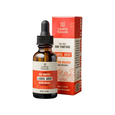 Lazarus Naturals High Potency CBD Tincture