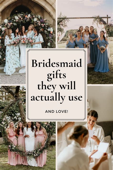 Unique Bridesmaids Gifts Ideas From Etsy For Wedding Gifts