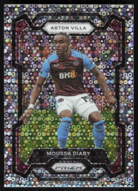 Panini Prizm Epl Breakaway Moussa Diaby Bb Aston Villa