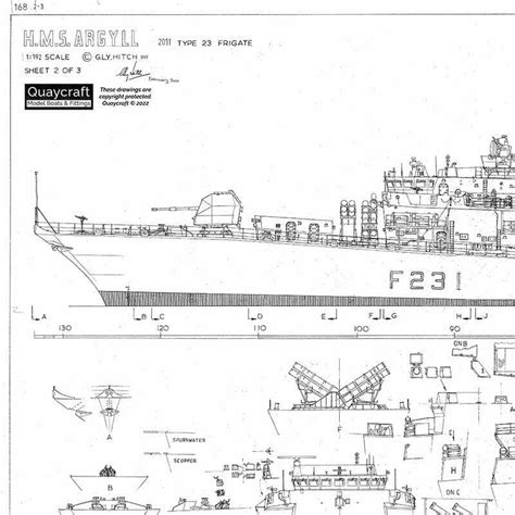 HMS Argyll 2011 - Quaycraft Model Boats and Fittings