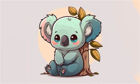 Cute Koala Kawaii Clipart Graphic by Poster Boutique · Creative Fabrica ...