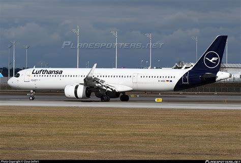 D AIEG Lufthansa Airbus A321 271NX Photo By Claus Seifert ID 1571404