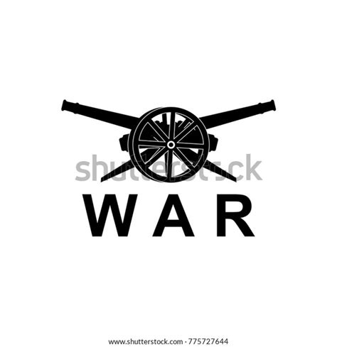 Cannon War Logo Power Symbol Stock Vector (Royalty Free) 775727644 | Shutterstock