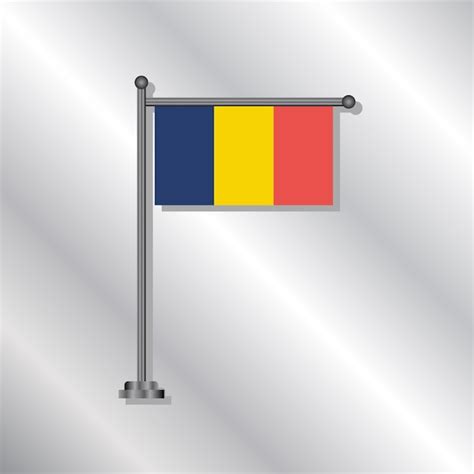 Premium Vector Illustration Of Romania Flag Template