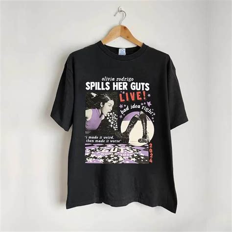 Olivia Rodrigo Guts Tour 2024 Shirt Olivia Rodrigo Shirt Guts World