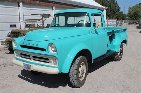 Serial Number One 1957 Dodge W200 Power Giant Bring A Trailer