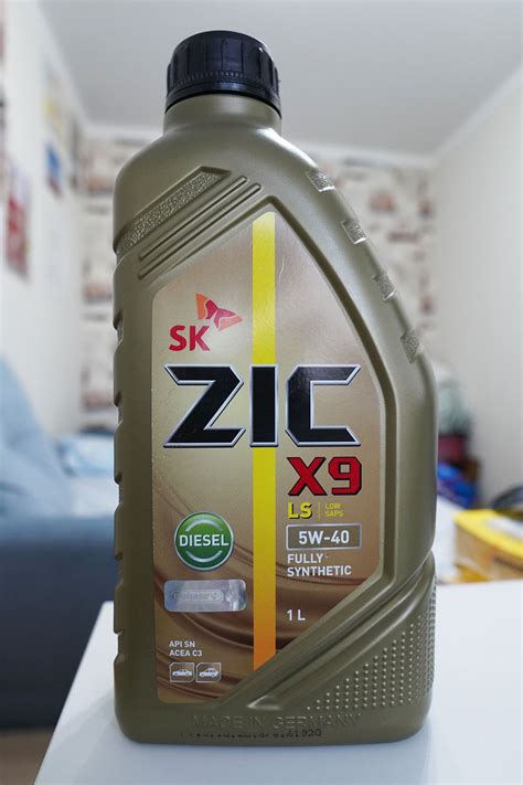 ZIC X9 LS DIESEL 5W-40 (SN/CF, C3, MB 229.51, VW 502.00/505.00/505.01 ...