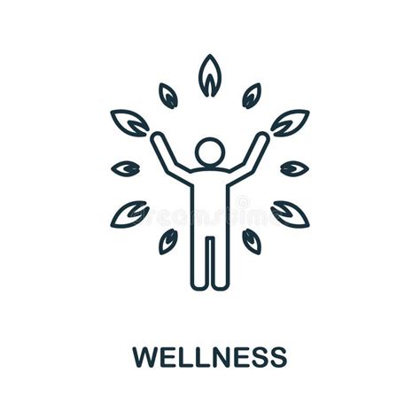 Wellness Icon Line Style Element From Life Skills Collection Thin