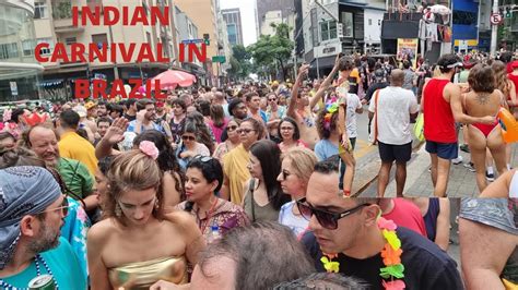 Bloco Bollywood Sao Paulo Carnaval 2023 Carnaval People Naked On