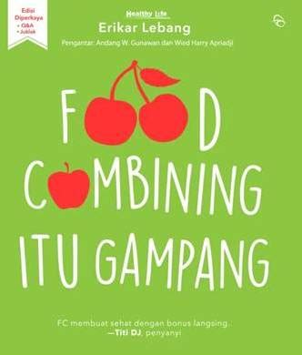 Buku FOOD COMBINING ITU ERIKAR LEBANG Mizanstore