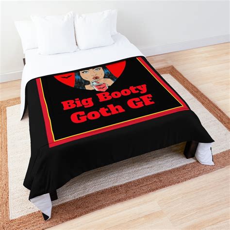 Couvre Lit Big Booty Goth Gf Par R3cool Redbubble