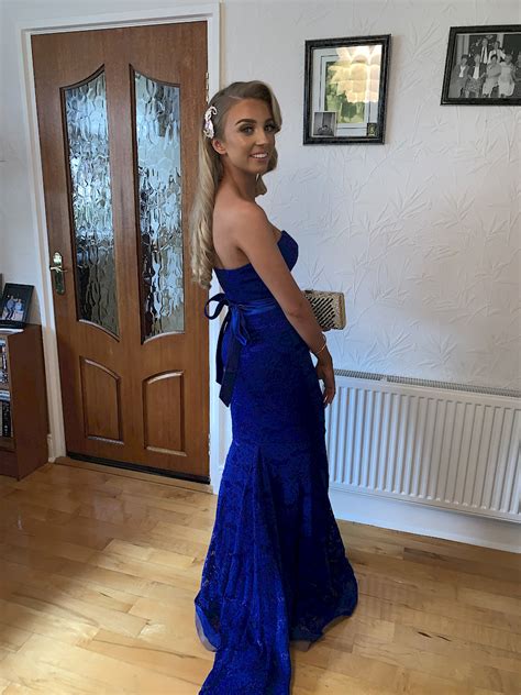 Beautiful Royal Blue Debs Dress