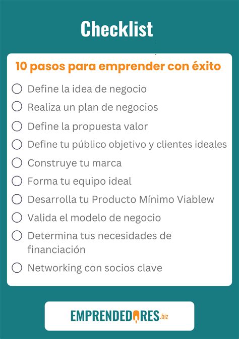 10 pasos para emprender con éxito Guiando tu camino hacia el éxito