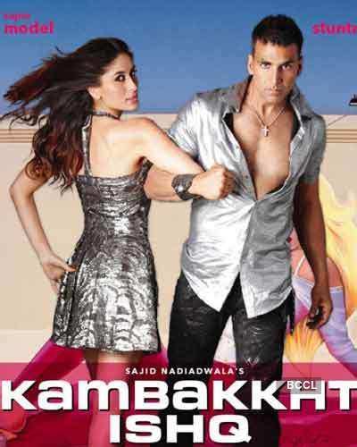 Akshay Kumar and Kareena Kapoor in a still from the movie 'Kambakkht Ishq'