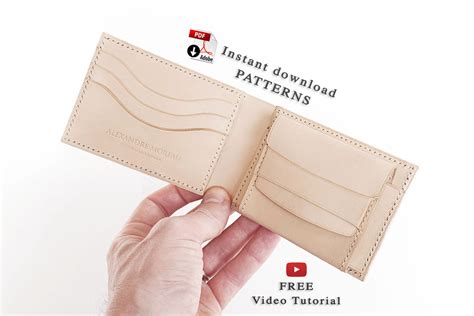 BIFOLD WALLET II - PDF patterns + video tutorial – AM leathercraft