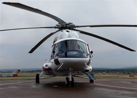 Rostec Made The First Civilian Mi 8AMT Arctic Helicopter Russian