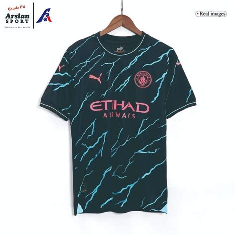 Jual Jersey Baju Bola Pria Man City Rd New Grade Ori