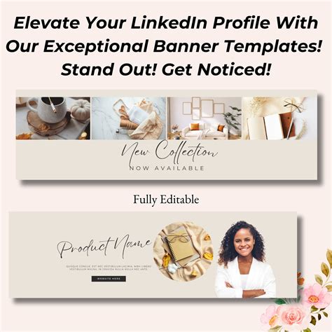 Linkedin Banner Templates, Banner Templates for Linkedin. - Etsy