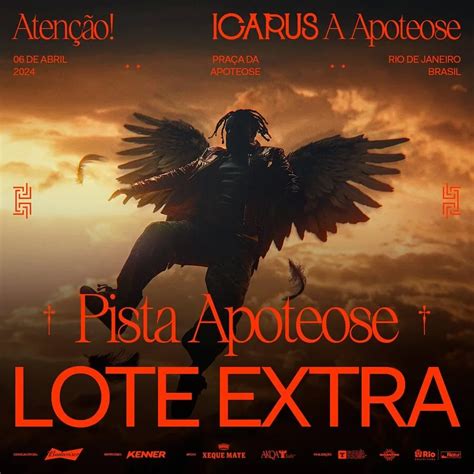 Bk Anuncia Lote Extra Open Bar Para O Show Icarus A Apoteose No