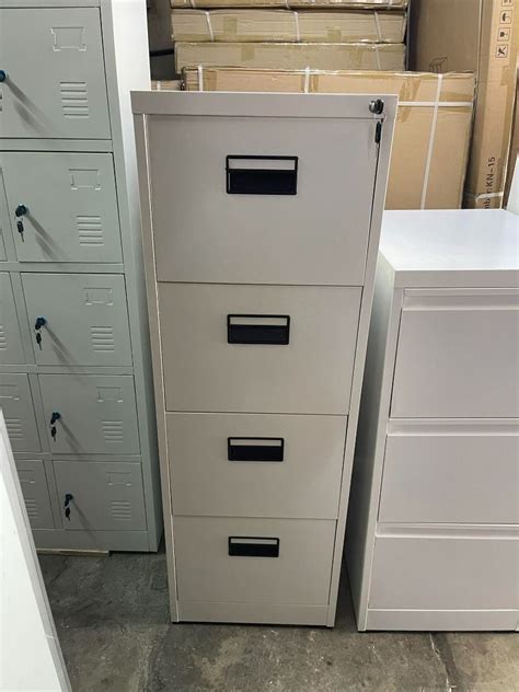 4 Layer Vertical Steel Filing Cabinet On Carousell