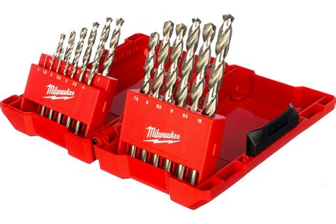 Набор сверл по металлу HSS-G THUNDERWEB 19 шт Milwaukee 4932352374 ...