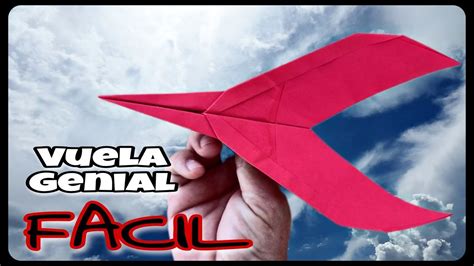 Como hacer el MEJOR AVION de PAPEL que vuela mucho (fácil)