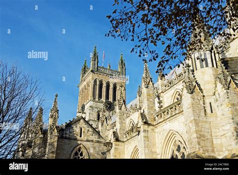 Detail Of Selby Abbey North Yorkshire England Uk Stock Photo Alamy