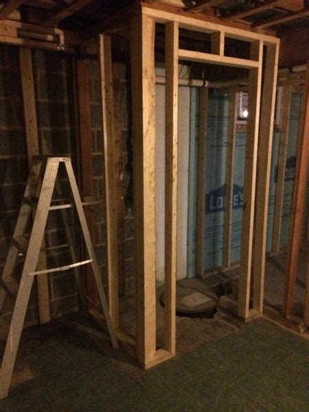 Basement non-bearing door framing question | DIY Home Improvement Forum