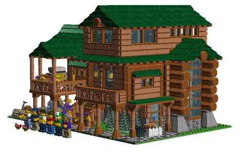 LEGO IDEAS - Product Ideas - Log Cabin Home