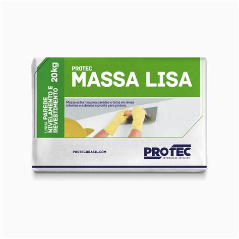 Protec Massa Lisa Branca Saco 20kg