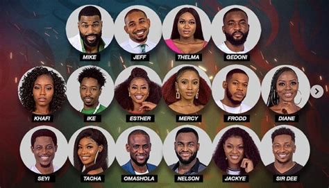 Bbnaija Check Out The Housemates Up For Possible Eviction This Week