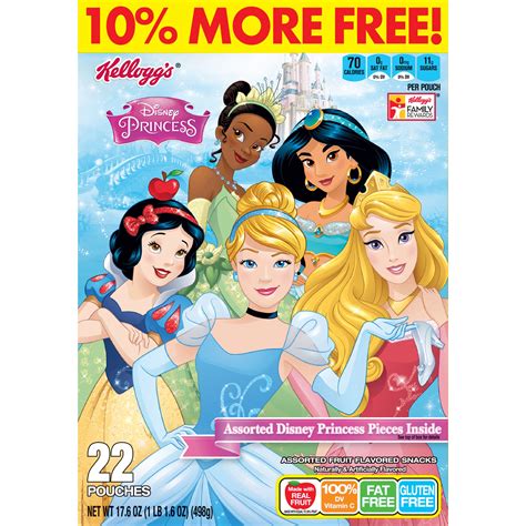 Kelloggs Disney Princess Fruit Snacks 22 Ct 17 6 Oz Shipt