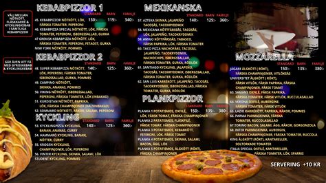 Meny Kroppk Rr Pizzeria