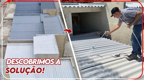 COMO FAZER PINTURA E IMPERMEABILIZAÇÃO EM TODOS OS TIPOS DE TELHAS