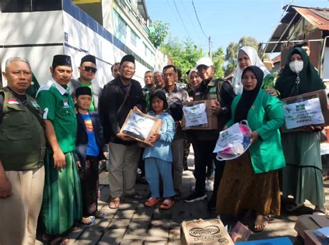 Pcnu Kota Denpasar Suplai Bantuan Sesuai Kebutuhan Warga Terdampak