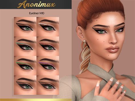 The Sims Resource Eyeliner N Sims Body Mods Sims Sims Cc