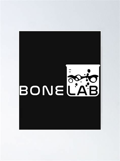 "BONELAB with border BONELAB" Poster for Sale by StoreDebbieWol | Redbubble