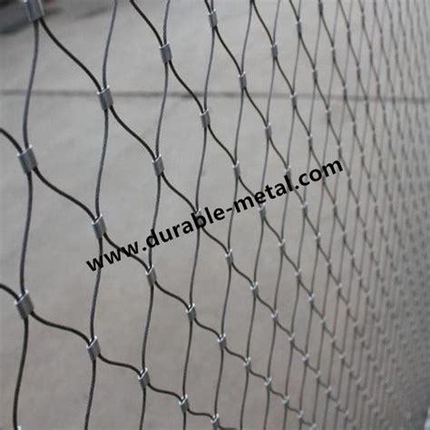 Flexible Stainless Steel Ferrule Rope Mesh Durable Metal Products Co Ltd