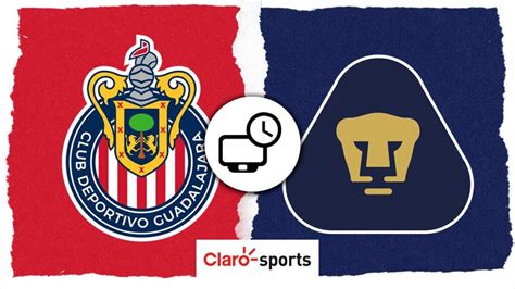 Chivas Vs Pumas En Vivo Horario Y D Nde Ver Por Tv El Partido De Ida