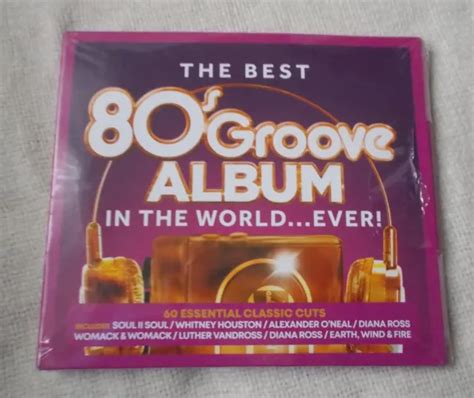 CD VARIOUS Artists The Best 80 S Groove Album In The World Ever